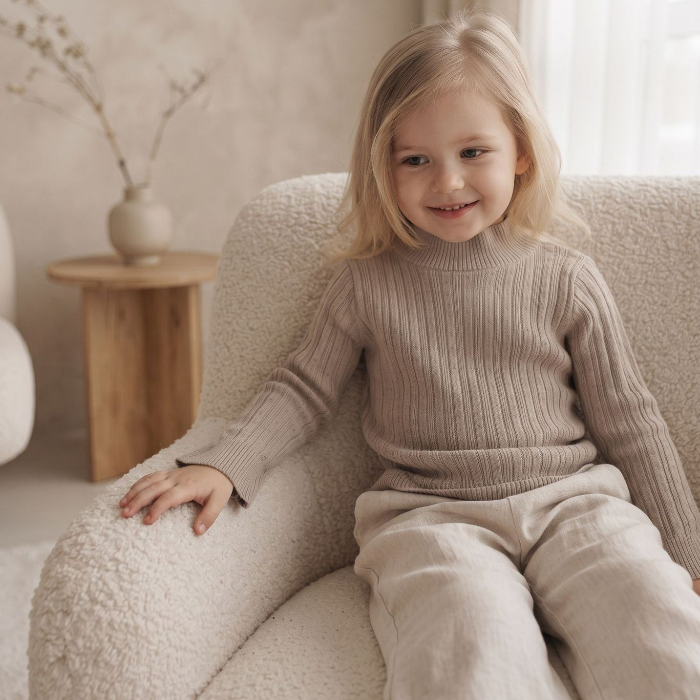 Boys Girls Long Sleeve Cotton  - đánh giá và giá Undershirt Crew Neck