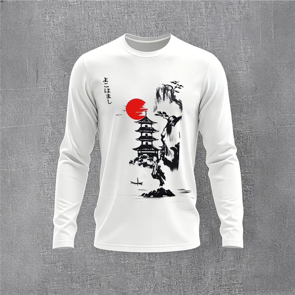 Chinese Style Ink Plum Blossom - đánh giá và giá Base Layer Top