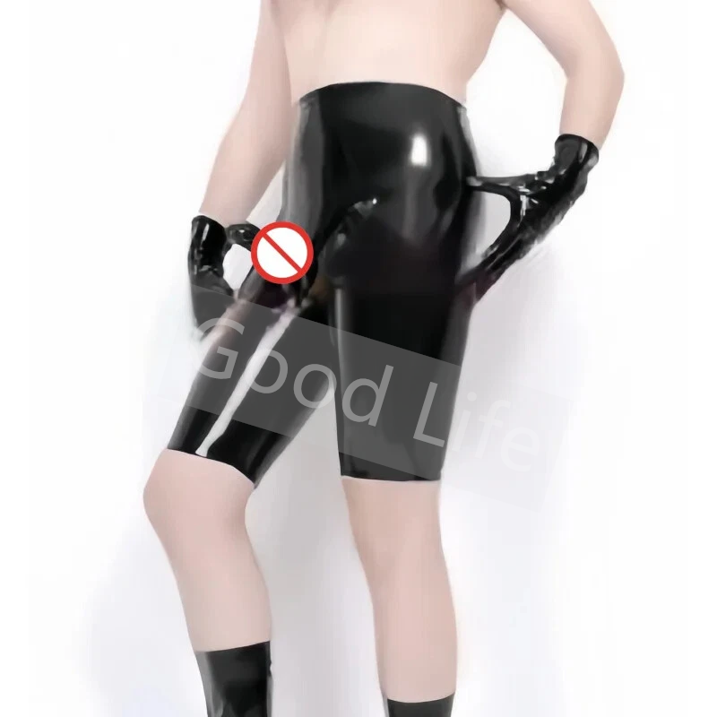 Handmade Men Black Sexy Latex  - đánh giá và giá Boxer Shorts Modal